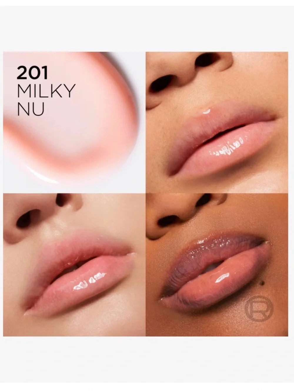 L’Oréal Plump Ambition Hyaluronic Lip Oil – 201 Milky Nu